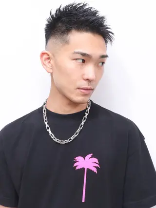 メンズ THE USUAL ユージュアルのヘアスタイル