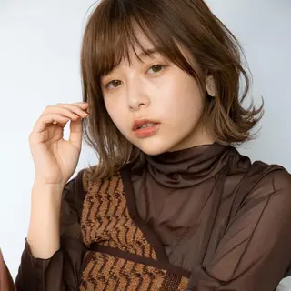 ミディアム 再現性重視 👑店長👑間宮👑のヘアスタイル