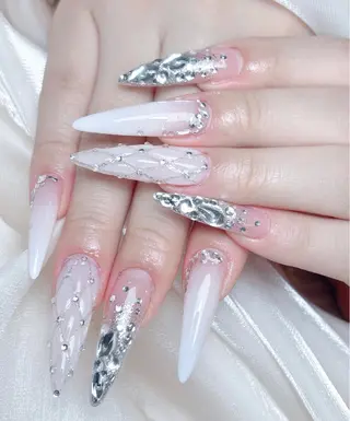 ネイル Aura Nail 長さだし/パラジェルのネイルデザイン