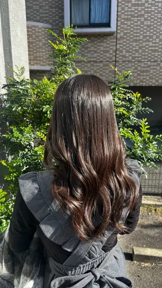 ロング 坂下 かのんのヘアスタイル