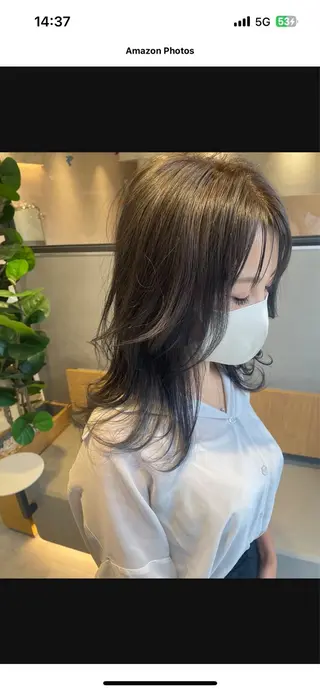 ロング カラー レイヤーカット/美髪 矯正🫧/中本輝人のヘアスタイル