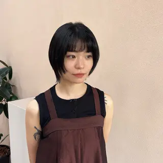 ショート カラー 髪質改善カラー/ボブ 🌻Mutsumiのヘアスタイル