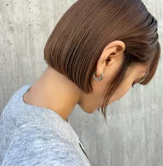 ショート minatsu 東京の技術を京都でのヘアスタイル