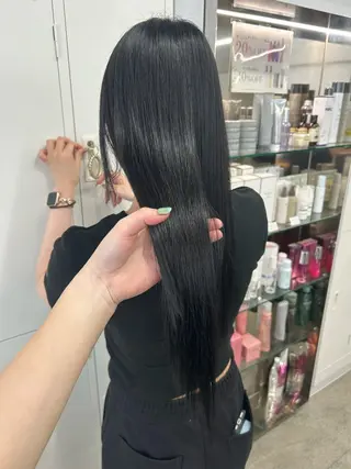 ロング 髪質改善🫧透明感 カラー harukaのヘアスタイル