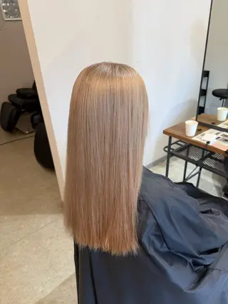 ロング 透明感カラー🫧 🍒久留米美容室のヘアスタイル