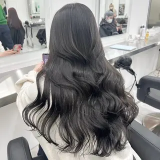 ロング カラー 🎀艶髪カラー/韓国 風レイヤー/りせ🌙のヘアスタイル