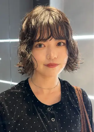 ショート パーマ 🌿【パーマ美容師】 カイチ🌿のヘアスタイル