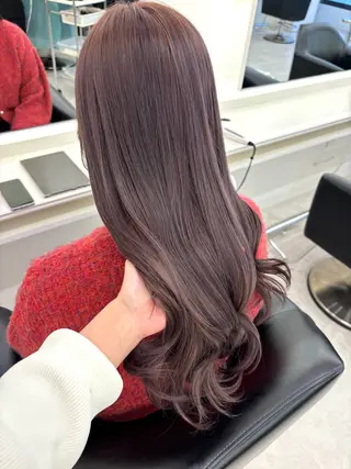 ロング カラー ParveMix 🤍加藤理沙のヘアスタイル