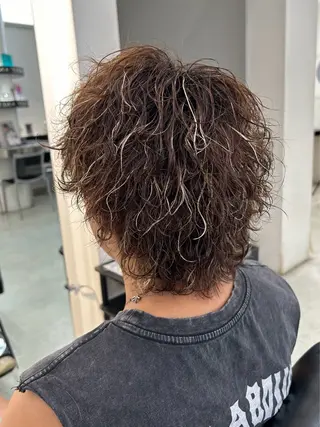 パーマ メンズ 静岡 / 毛流れ特化 /下居真大のヘアスタイル