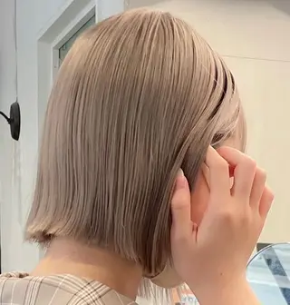 ショート カラー 暖色カラー🧡 ボブ🧚‍♀️マナのヘアスタイル