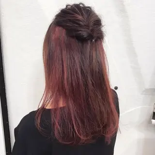 カラー ヘアアレンジ K-POP好き美容師 🇰🇷Kai.Yのヘアスタイル
