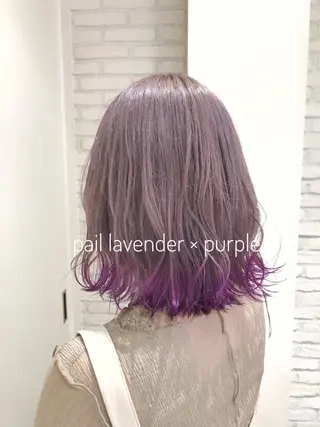ミディアム カラー 大平 美沙のヘアスタイル