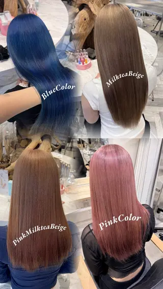 ロング ハイトーン/カラー/ ゆい🌟のヘアスタイル