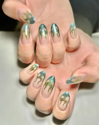ネイル Liennail 持込デザインやり放題のネイルデザイン