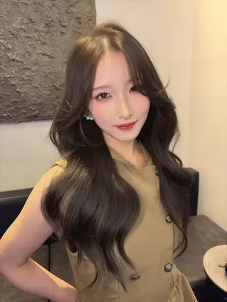 ロング 海野翔吾🇨🇳 ワンホンレイヤーのヘアスタイル