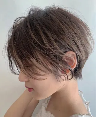 ショート 加藤 優紗のヘアスタイル