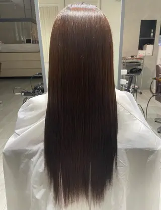 ロング 平尾 樹里のヘアスタイル
