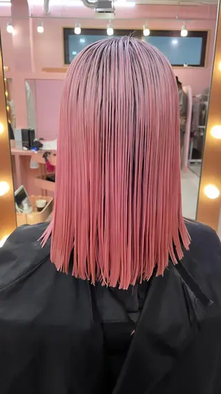 ミディアム カラー 町田ブリーチ特化 MANATOのヘアスタイル