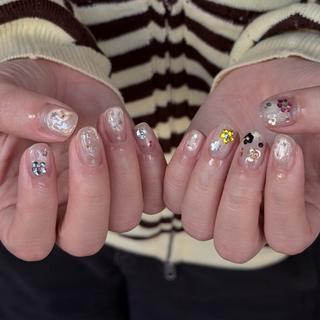 ネイル 🎀フェイ フェイ🫧💗のネイルデザイン