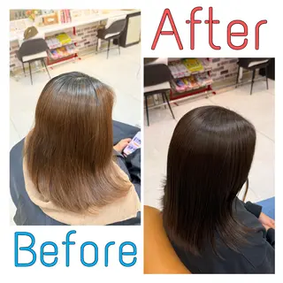 カラー 艶カラー🎨✨️/ 小野 風桜のヘアスタイル