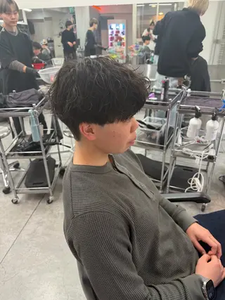 パーマ メンズ 町田エリアＮｏ．１/ パーマ特化/太田京希のヘアスタイル