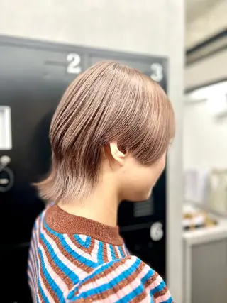 ミディアム カラー 透明感カラー特化🫧 🦋栗原🦋のヘアスタイル