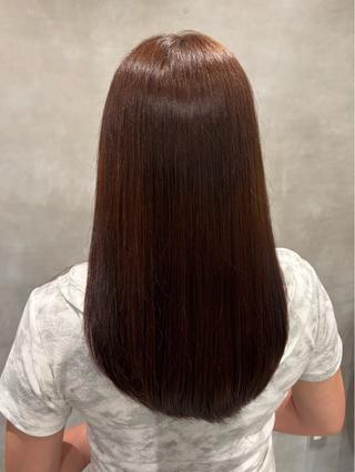 ロング カラー 🤍艶モテカラー♡ ブラウン🤍Rimiのヘアスタイル