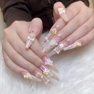 ネイル ANH ゴテゴテネイルのネイルデザイン