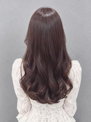 ロング カラー girly上品ヘア 🎀／ベージュikuのヘアスタイル