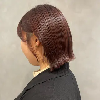 ショート カラー ヘアアレンジ 🎀レイヤー 透明感 カラーyuuri🎀のヘアスタイル