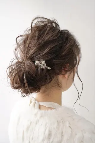 ロング ヘアアレンジ 花井 啓好のヘアスタイル