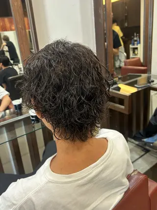 ミディアム メンズ 【横浜メンズ特化】 💥りょうま💥のヘアスタイル