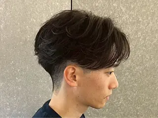 ショート パーマ メンズ 朝ラクパーマ 【SENA】のヘアスタイル