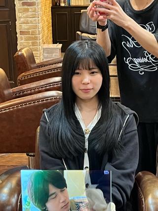 セミロング カット/似合せ特化 大城統也のヘアスタイル