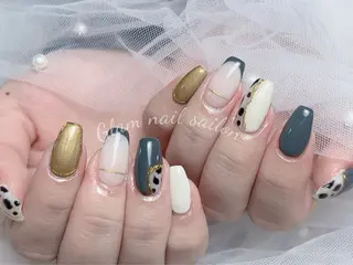 ネイル エツメ💅 長さだし🎀デザインのネイルデザイン