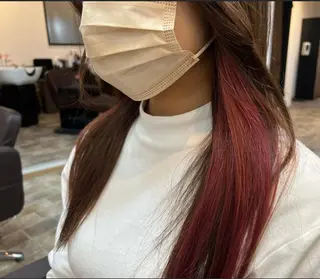 カラー ヘアカラー&縮毛矯正 STAR☆RIVERのヘアスタイル