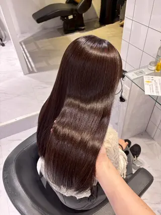 カラー 韓国ガーリー🎀🤎 THEATER福岡のヘアスタイル