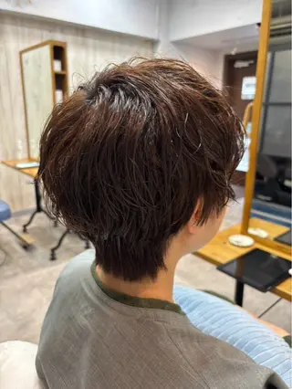 ショート 暖色カラー💞 菊地しおんのヘアスタイル