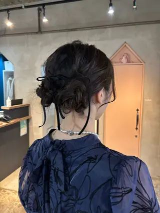 ロング ヘアアレンジ moe🎀 透明感♡似合わせのヘアスタイル