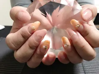 ネイル モチの良さ◉ フィルインネイル♡のネイルデザイン