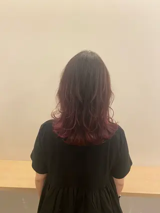 ミディアム 野村 莉夏香のヘアスタイル