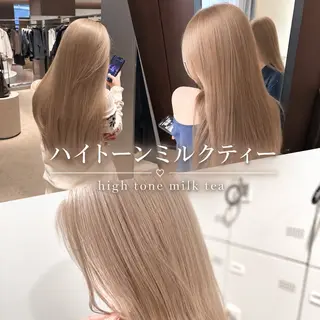 ロング カラー 🍩似合わせボブ ×チョコブラウン🍩のヘアスタイル