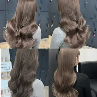 ロング カラー 淵野辺カラーモデル 募集🌼畔上のヘアスタイル