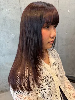 セミロング カラー ヘアアレンジ 🍀Ryosuke 🍀のヘアスタイル