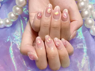 ショート ネイル LUNA Nail salon💕のネイルデザイン
