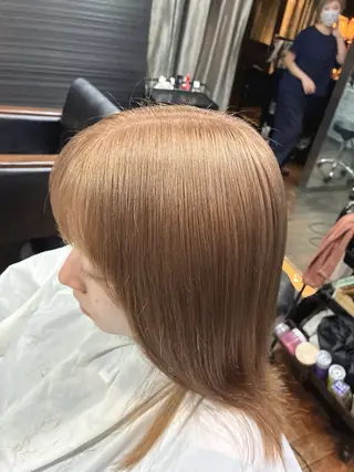 ミディアム カラー 山本 雅由のヘアスタイル