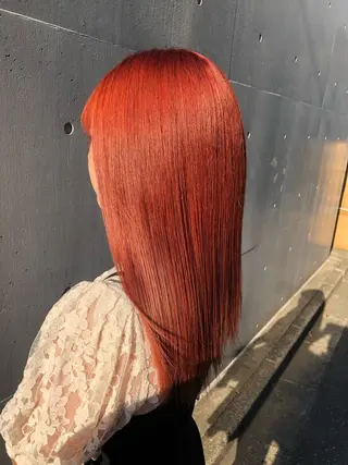 セミロング カラー 🧡艶髪/エクステ 🫧🧡YUKI❄️のヘアスタイル