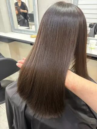 ミディアム カラー GiseL 博多筑紫口店のヘアスタイル