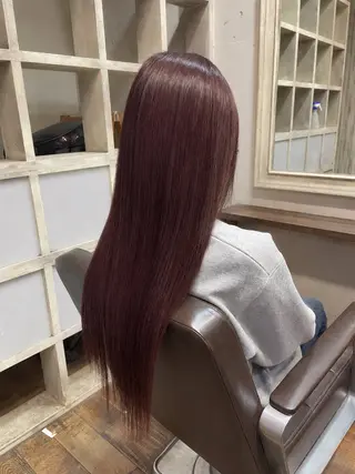 ロング エクステ/カラー 髪質改善/トミタのヘアスタイル