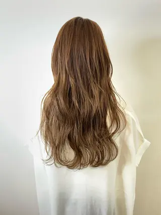 ロング カラー i'll 未空のヘアスタイル
